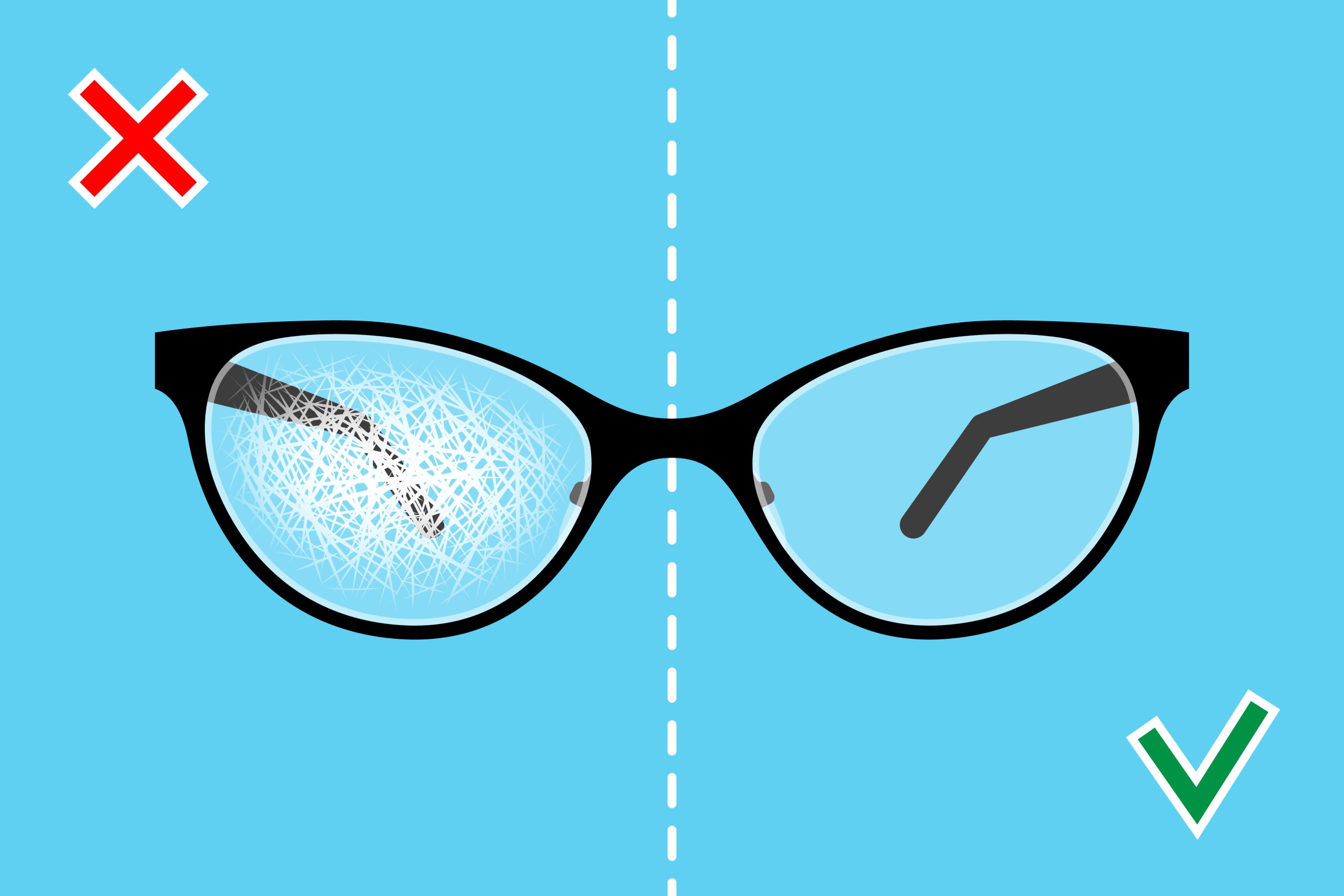 HOW TO REMOVE Scratches from EYE GLASSES LENS TIPS and SECRETS - WHAT WORKS  2023 ! 